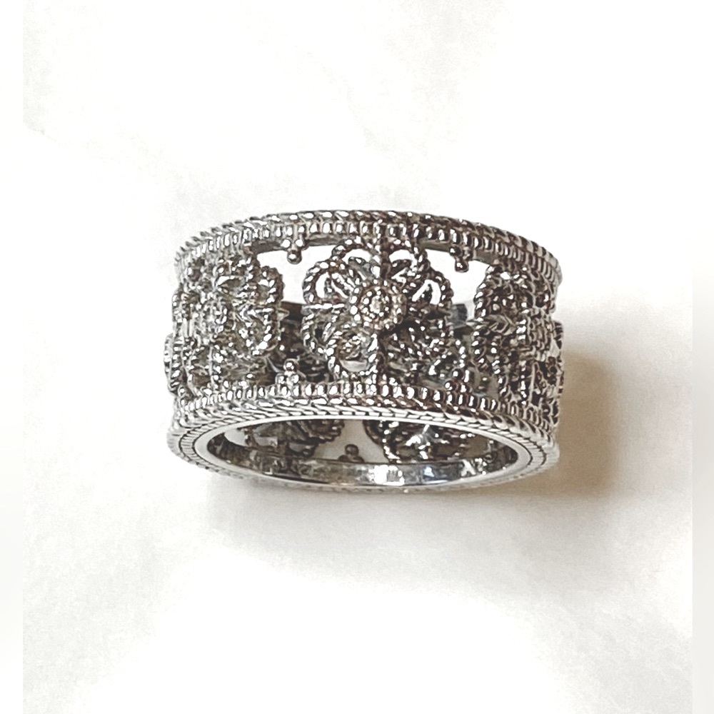 Judith Ripka Diamond Flower Band - Picture 11 of 12
